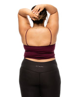 All Day Tank - Cropped - Plum