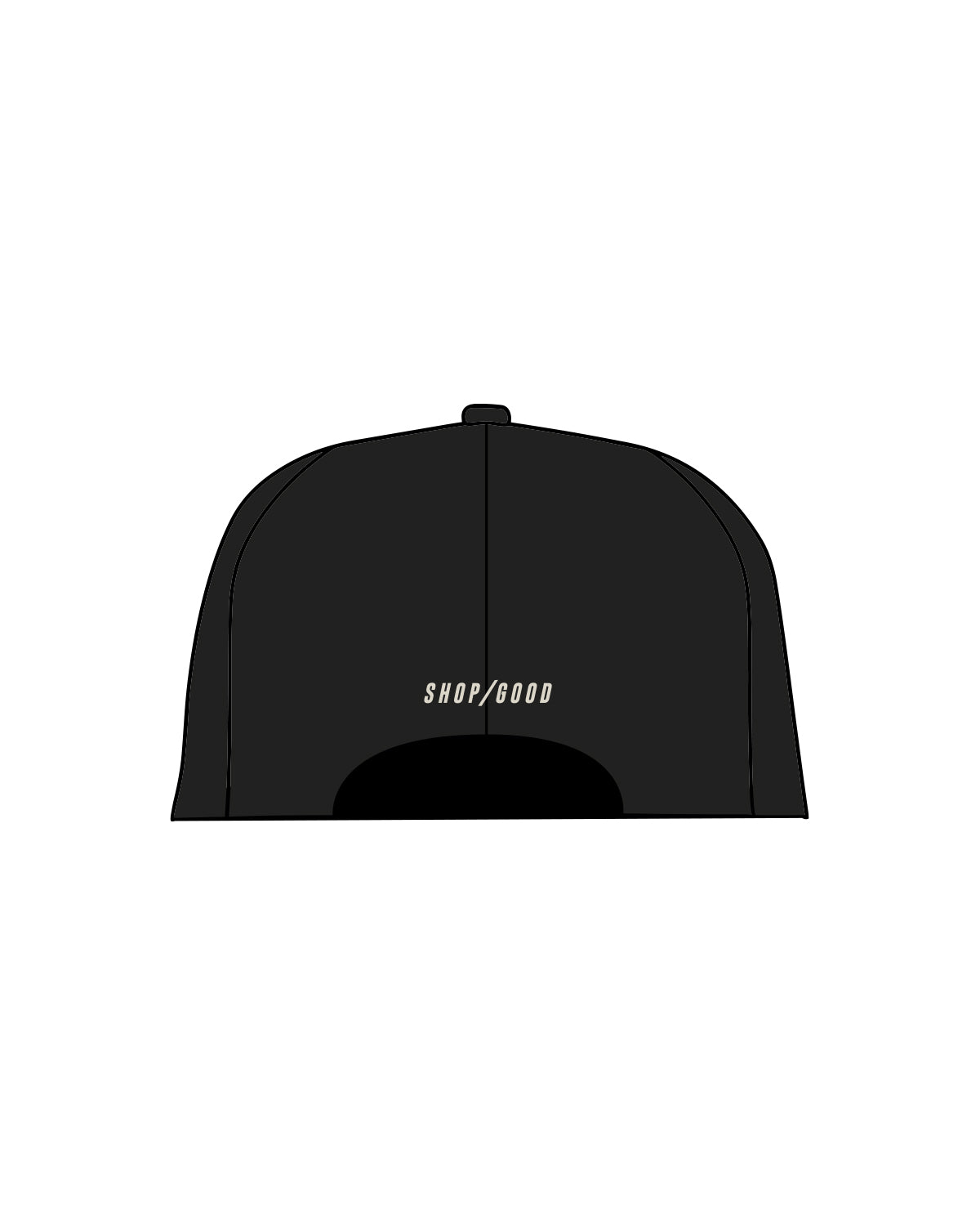 The Dad Hat - Black - Shop Good - SG Logo - Black / Off White