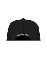 The Dad Hat - Black - Studio 11 - Icon Logo Front / Keep Moving Back - Black
