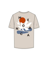 The Mens Tee - Bone - Activate House - Menorca Logos - Bone / Full Color