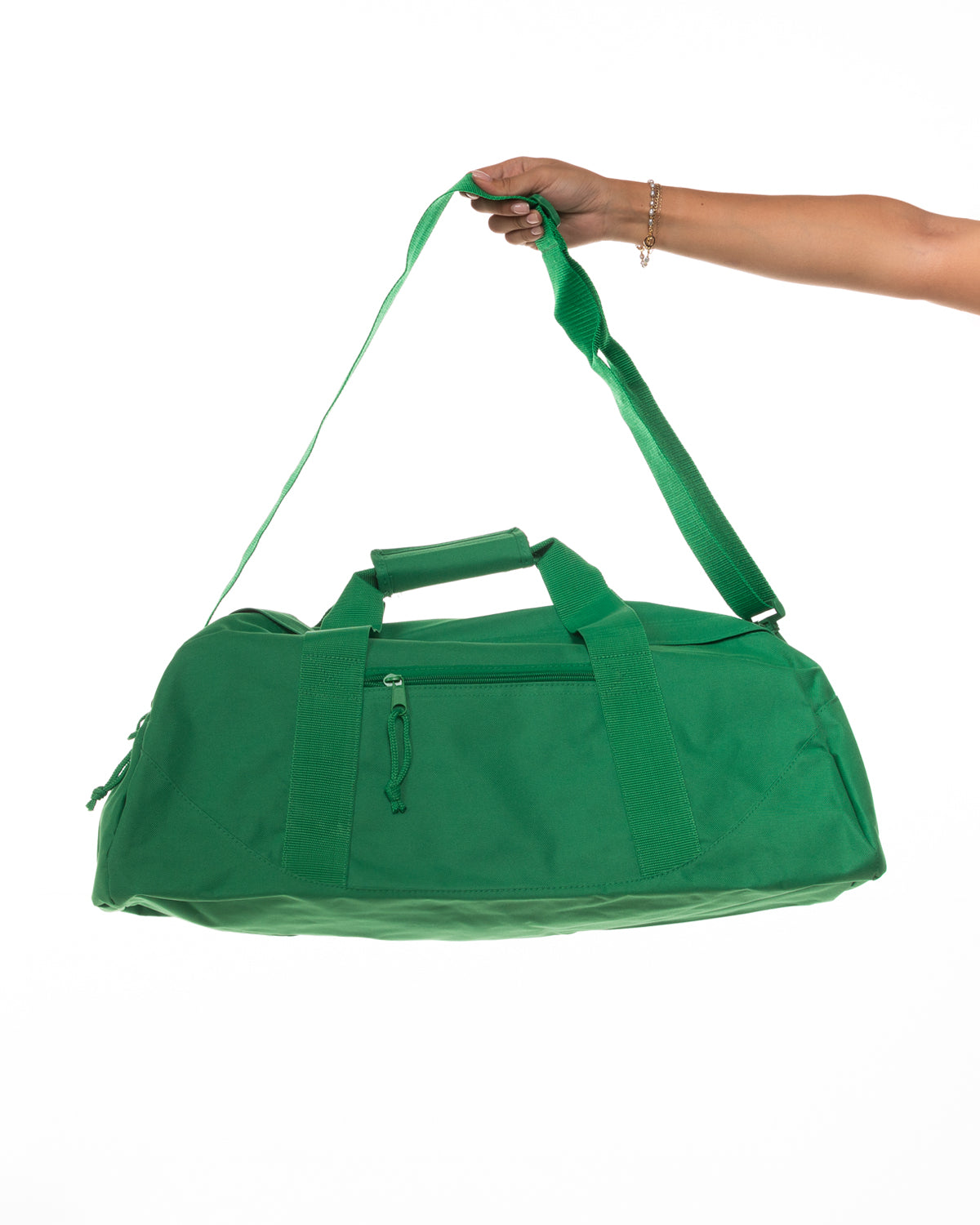 The Gym Duffel - Kelly - Maek Friends - Center Body Stacked - Printed - Full Color