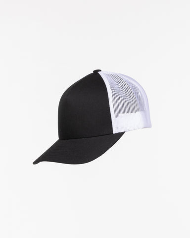 The Trucker Hat - Black/White