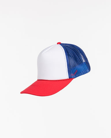 The Foam Trucker Hat - Red / White / Blue