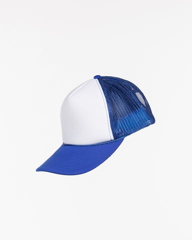 The Foam Trucker Hat - Blue / White