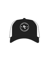 The Trucker Hat - Black / White -North County Fitness - Circle - White