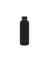 The Water Bottle - Off White - Lagree Fitness Club - Full Written Logo - Black / White