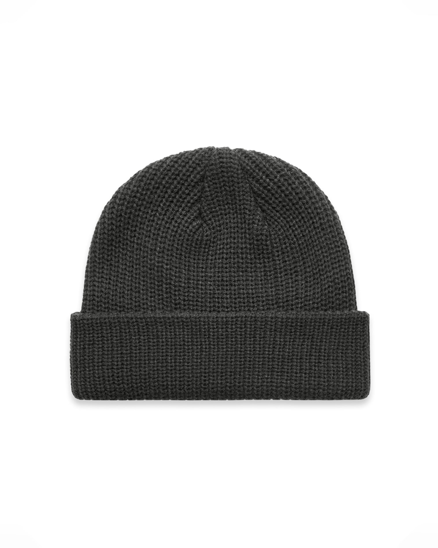 The Cable Knit Beanie - Coal - Lagree Fit Studio - Center Brim - EMB - Full Color
