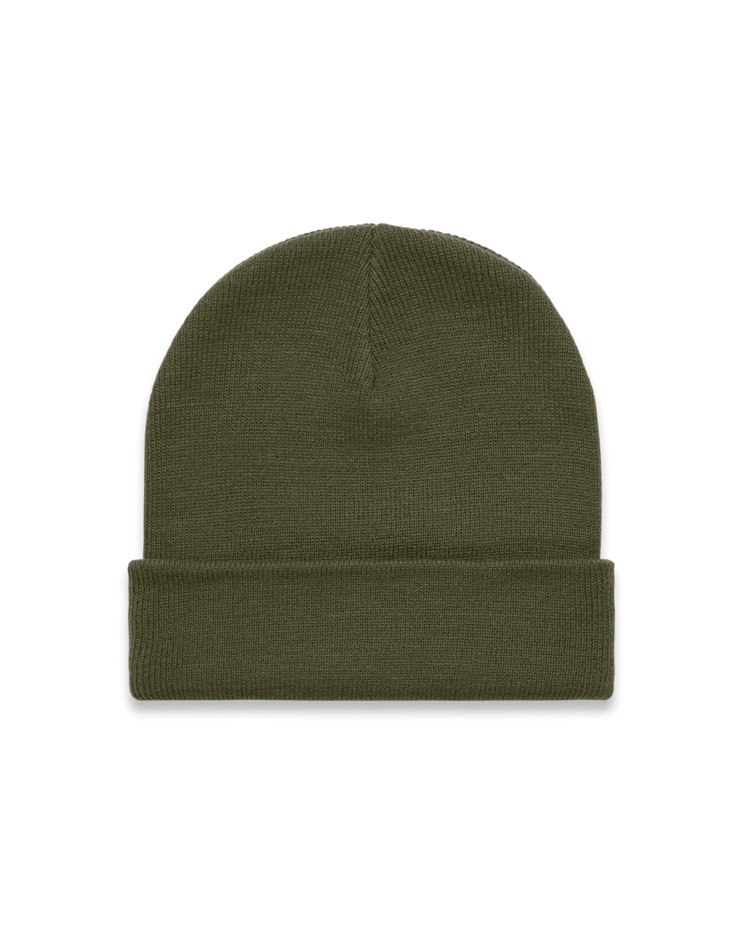 The Beanie - Army - Vive Cycle - Center Brim - Embroidered - Tone on Tone