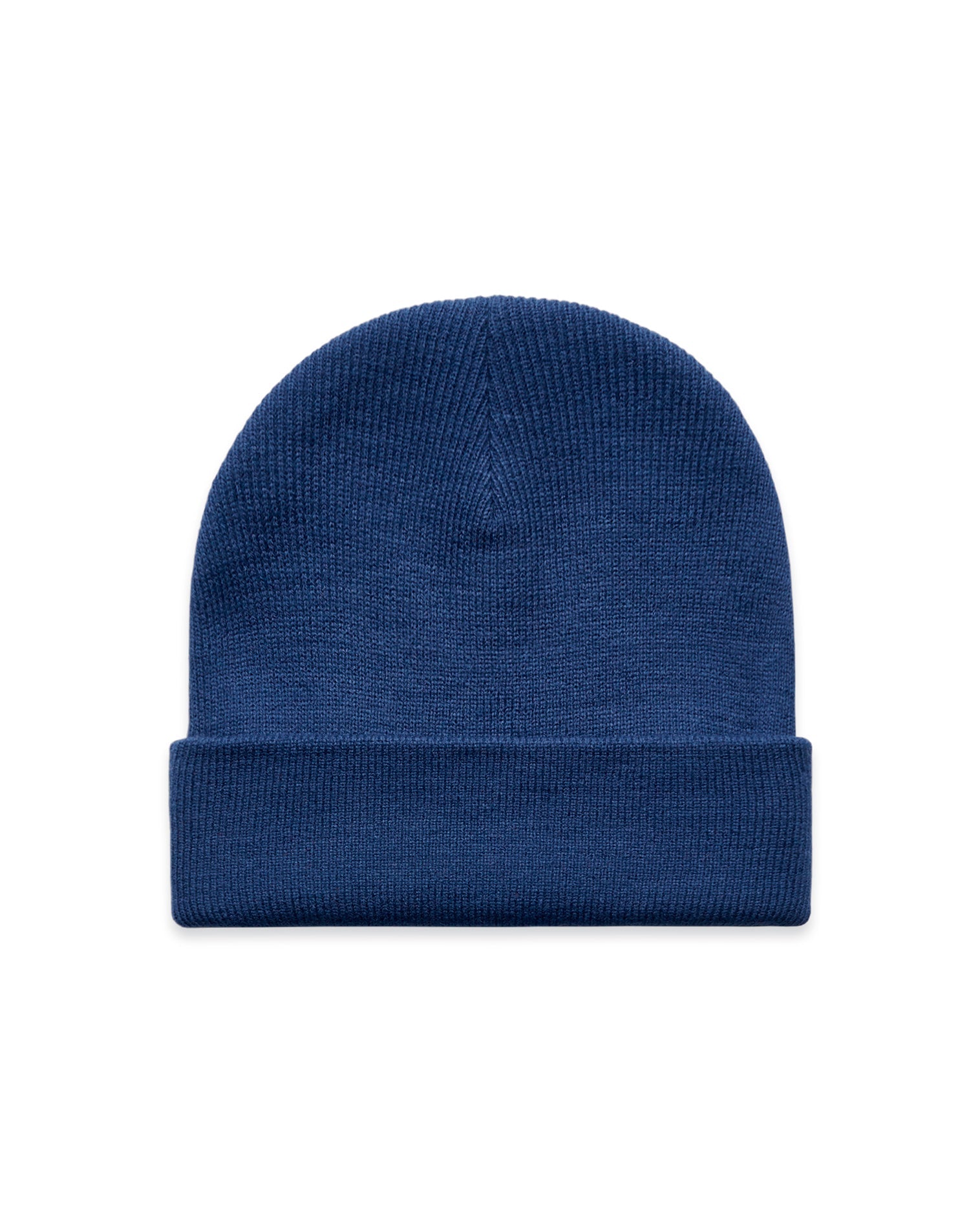 The Beanie - Cobalt - Rumble - Center Brim - Embroidered - Tone on Tone