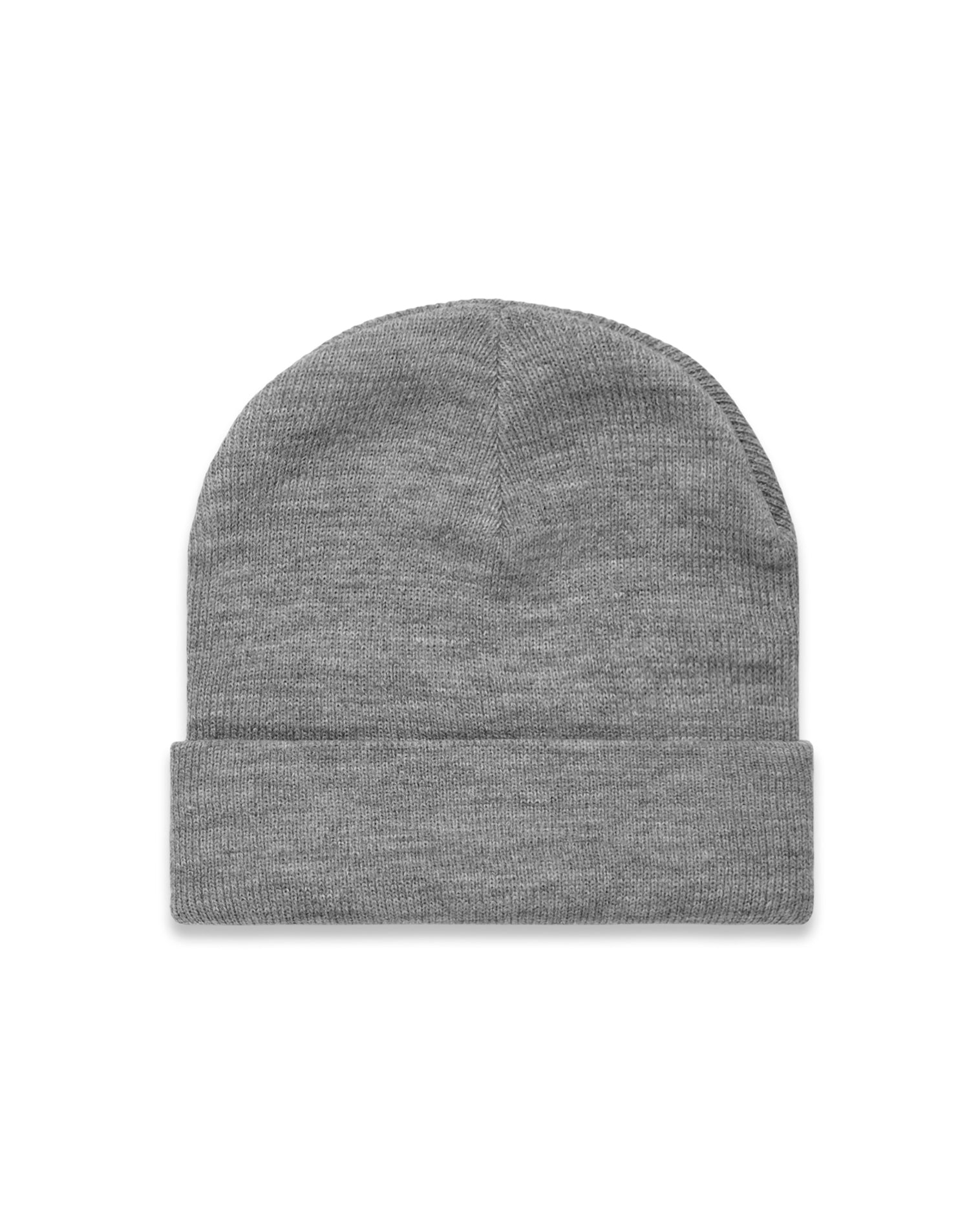 The Beanie - Athletic Heather - Forbes - Center Brim - Embroidered - Black