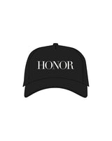 The Trucker Hat - Black - Honor Pilates - Main Logo - White