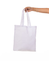 The Promo Tote Bag - White - ALCHEME - Right Stacked - Black