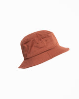 The Bucket Hat - Cinnamon - Real Good Pilates - Center Crown - Embroidered - White