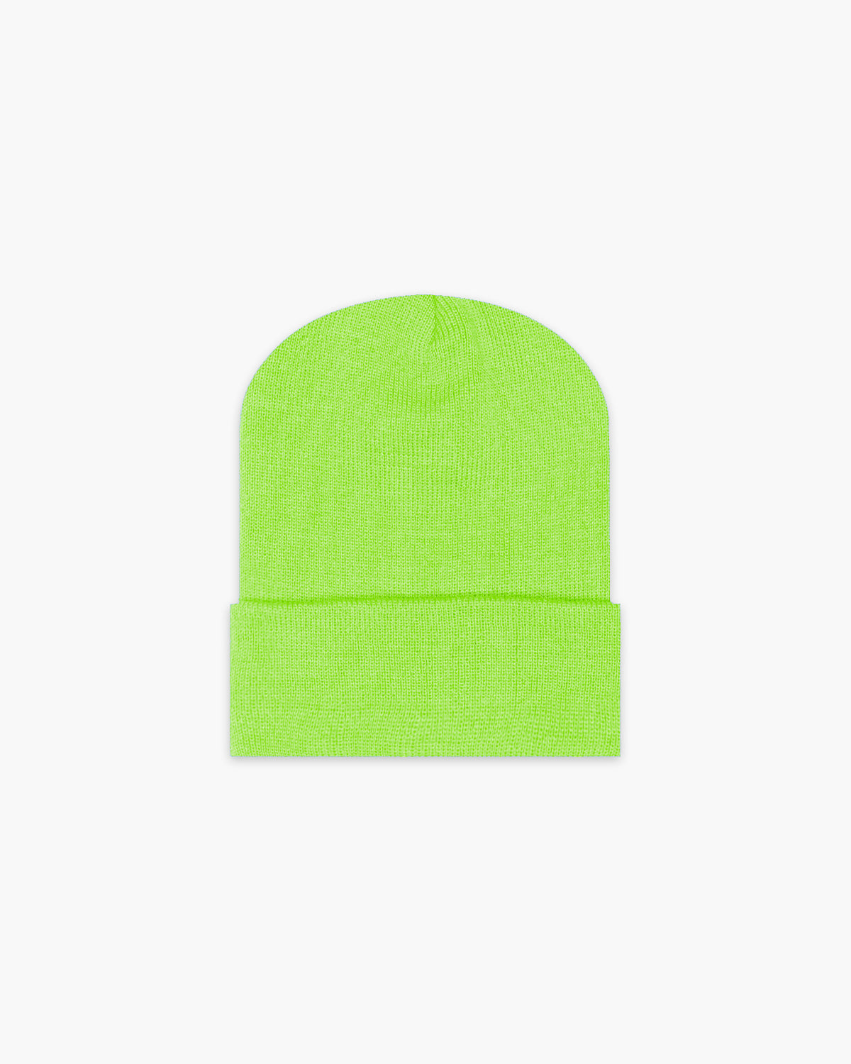 The Beanie - Safety Green  - Guru Tattoo - Center - Icon - Tone on Tone