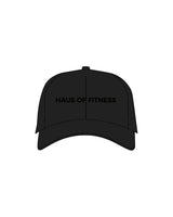 The Dad Hat - Black  - Haus of Fitness - Written Logo - Black