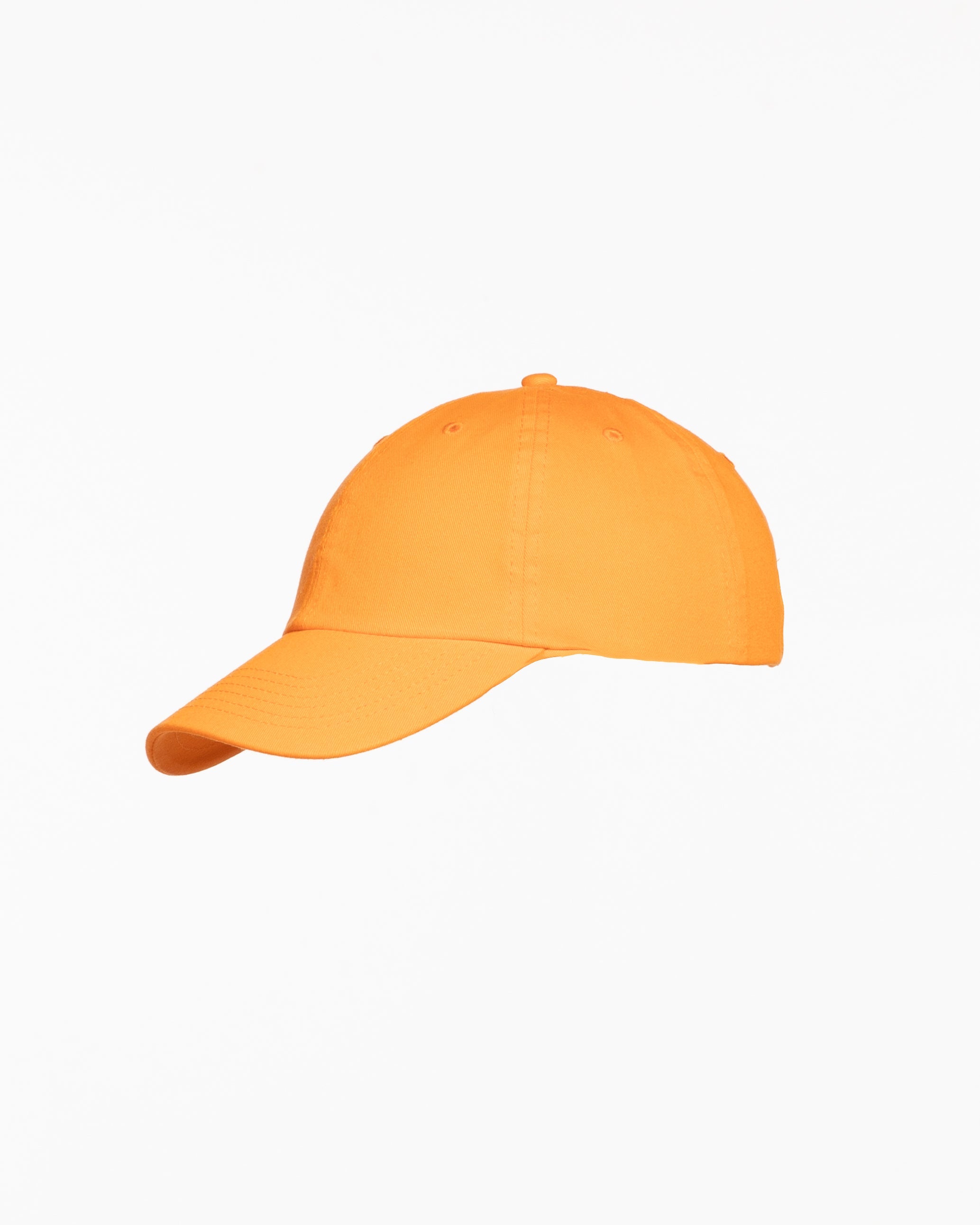 The Dad Hat - Neon Orange - Stun Agency - Center Crown - Embroidered - White