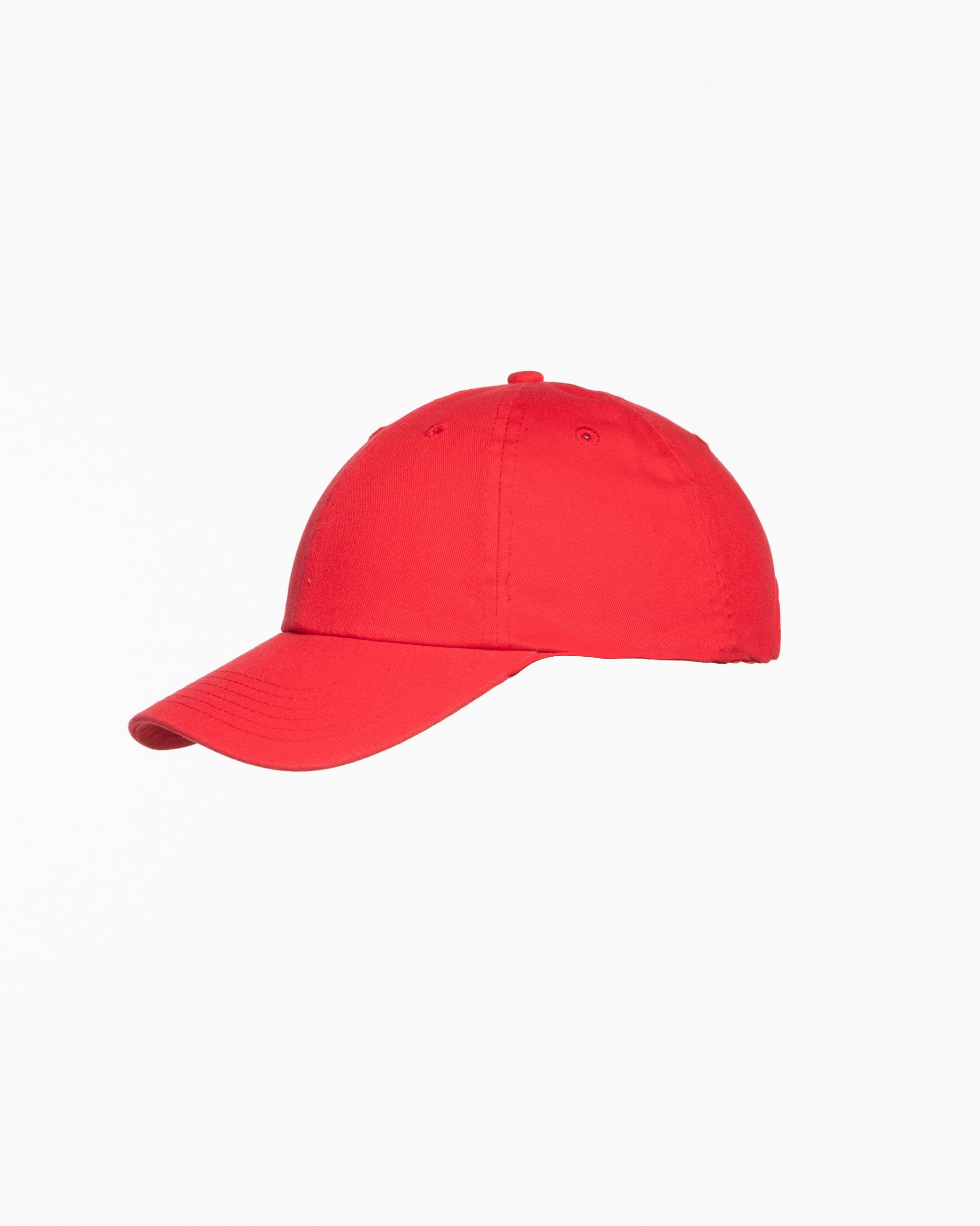 The Dad Hat - Red - Hughes Residential - Center Chest - Embroidered - White
