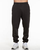 The Mens Classic Sweatpants - Washed Black - Cyclebar - Left Leg Pocket - Printed - Black