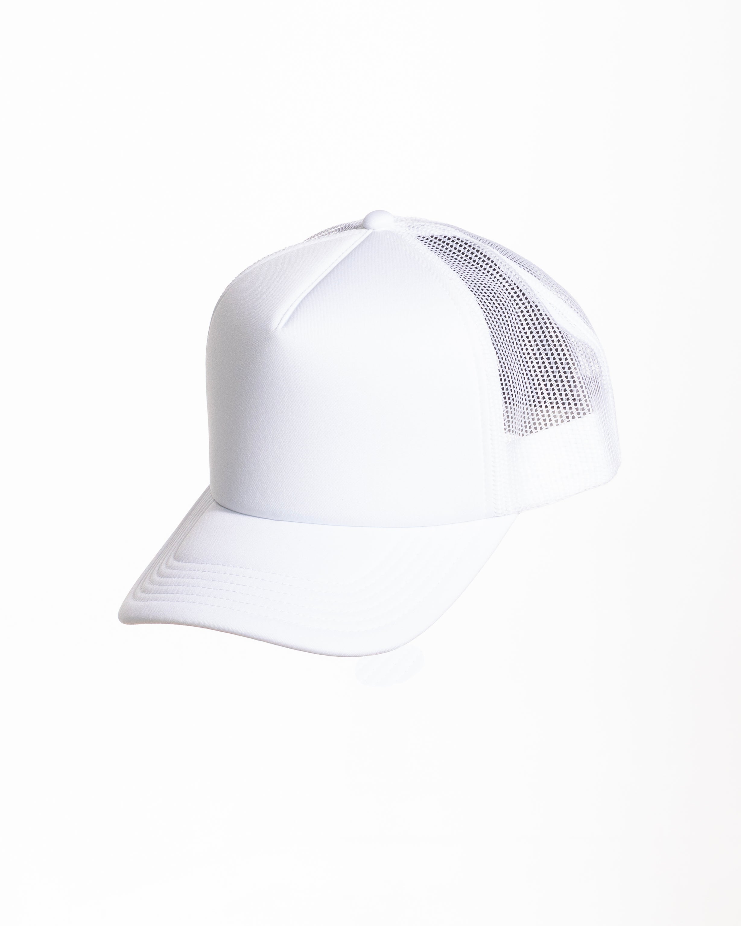 The Foam Trucker - White - Core Reform - Center Crown Icon - Printed - Black