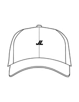 The Performance Hat - White - JL Marketing - Center Crown - Embroidered - Black