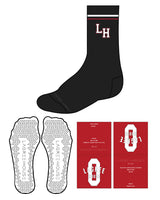 The Crew Sock - Black - Lagree House - Full Color