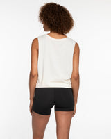 The Muscle Tank - Off White - LJTC - Left Chest / Back - Full Color
