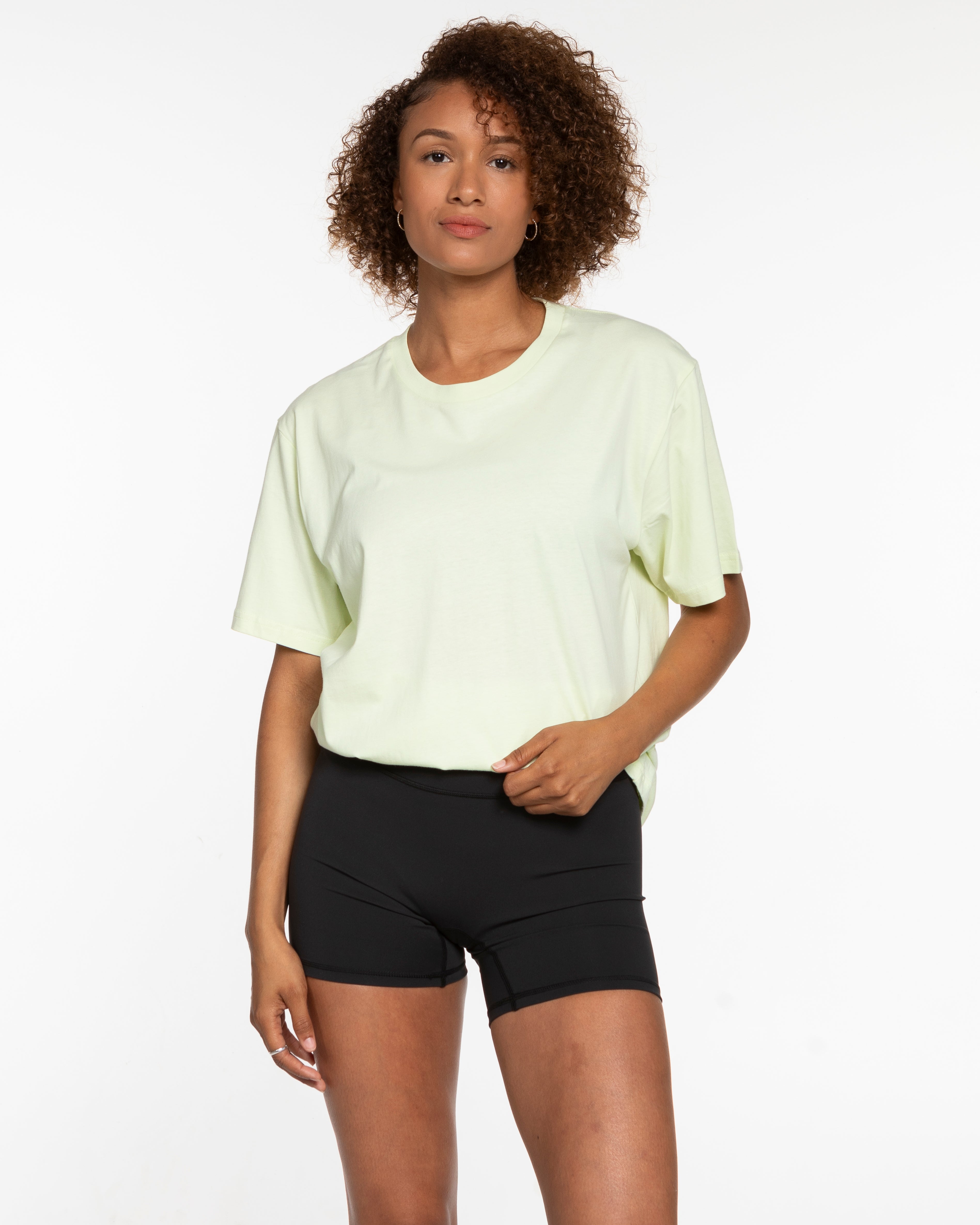 The Mens Tee - Citrus - NSpiers - Center Chest Stacked - Printed - Tone on Tone