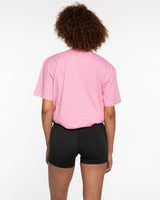 The Mens Tee - Bubblegum - Pilates by Nix - Left Chest & Full Back - Full Color