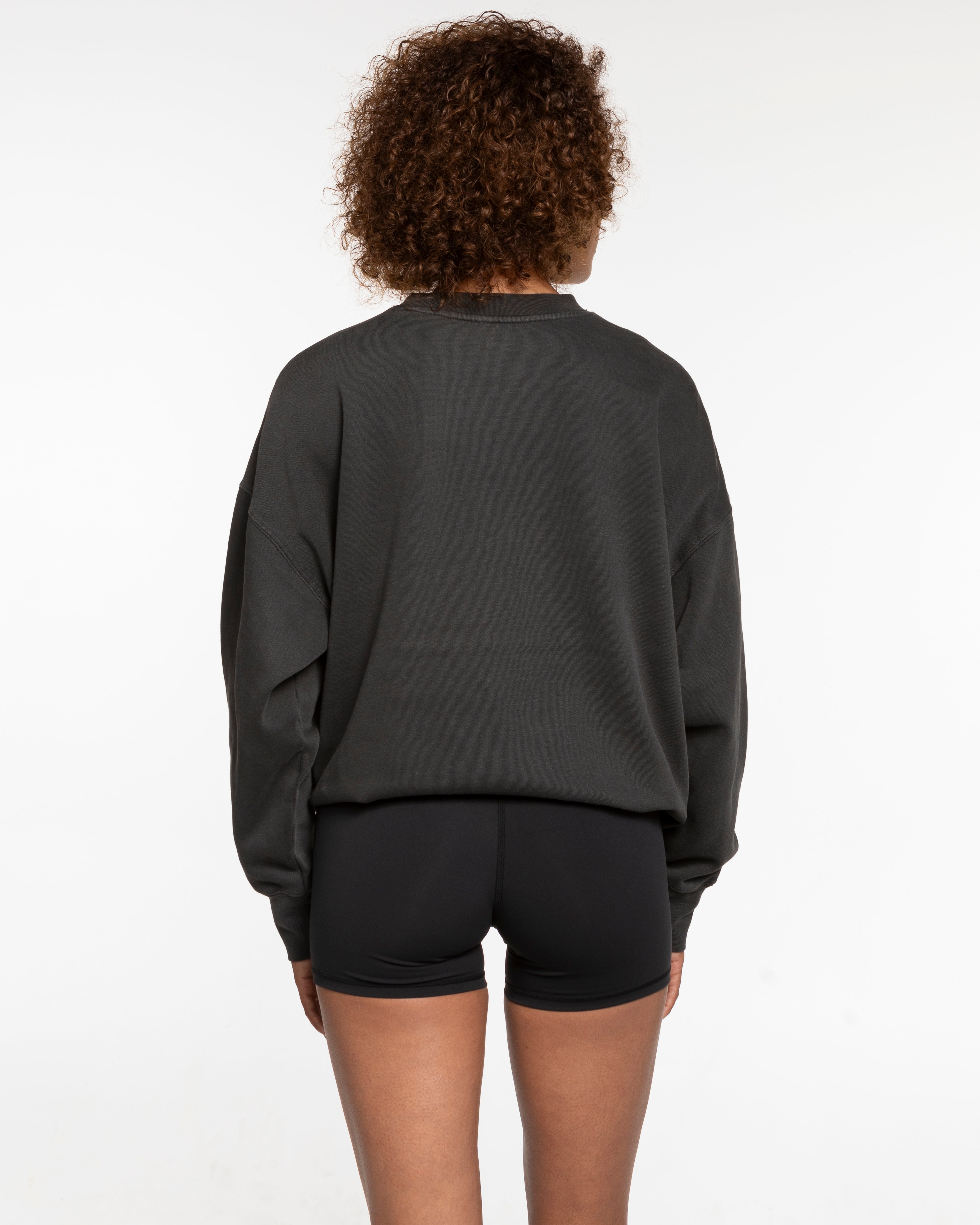 Anthem Church - Mens Crewneck - Washed Black