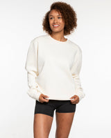 The Classic Crewneck - Off White - Hilo House - Center Chest & Back Center Stacked - Black