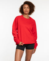 The Classic Crewneck - Red - Lagree House - Center / Back - Full Color