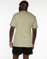 The Mens Tee - Pistachio - Palomino Labs - Center Chest & Center Back - Printed - Full Color
