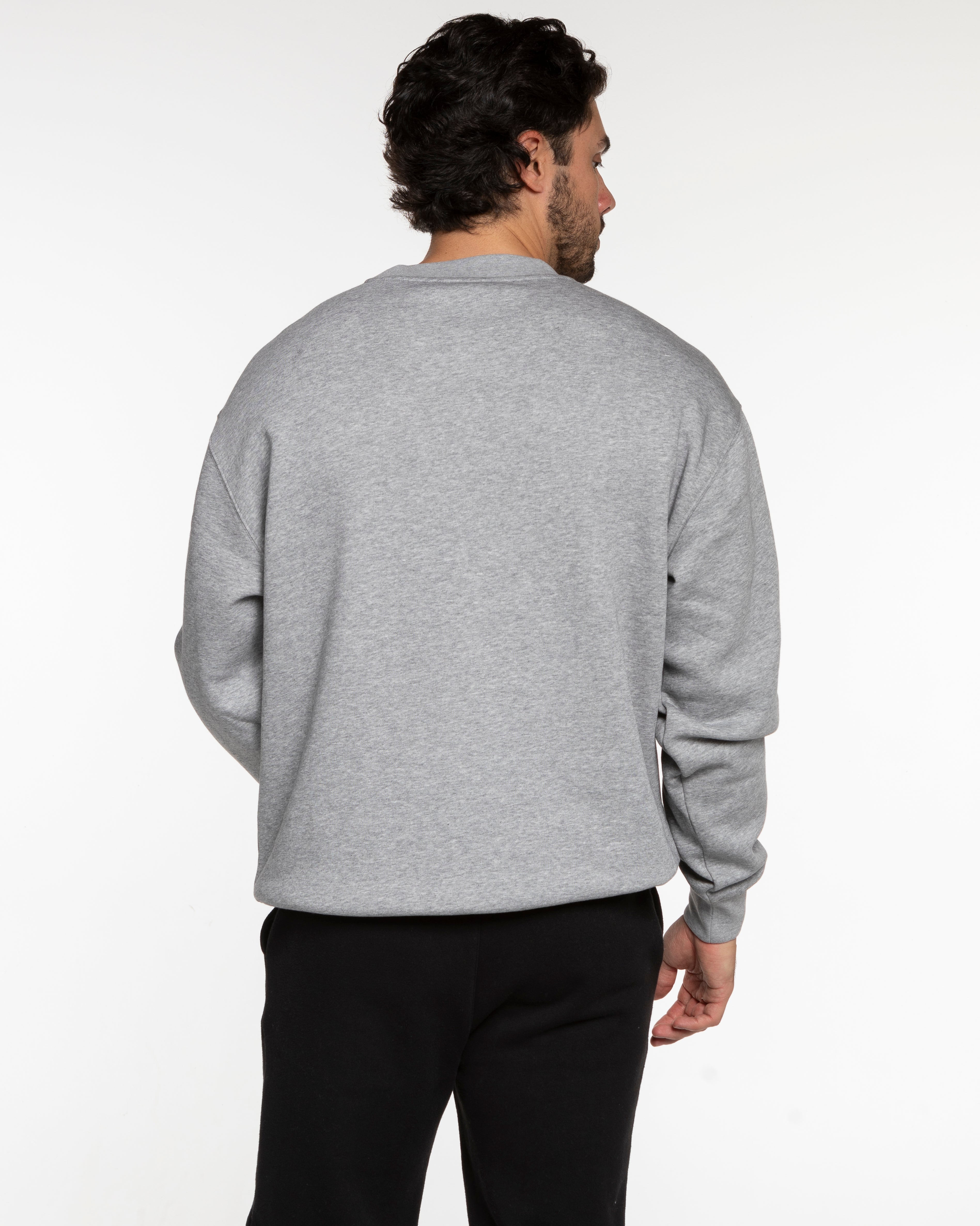 White House Pilates Mens Crewneck - Heather