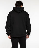 Commit Fitness - Men's Hoodie - Black with Oat