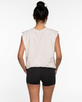 The Mens Tank - Bone - TML - Center Chest - Embroidered - Tan