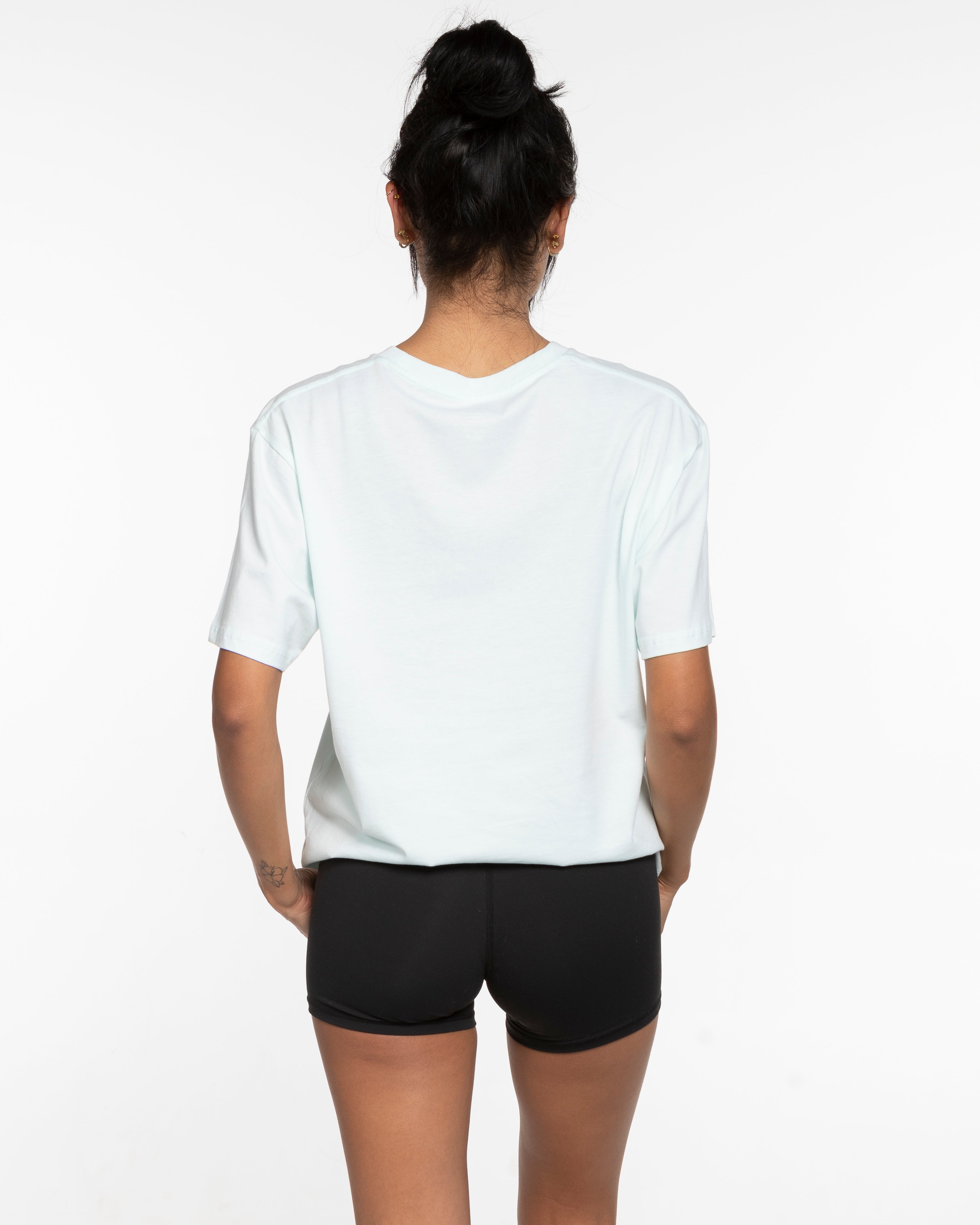 The Mens Tee - Seafoam - Christian Singles Hub - Left Chest - Printed - Dark Green