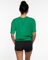 The Mens Tee - Apple - Bodi - Center Chest Square - Left Sleeve & Back Stacked - Printed - Kiwi
