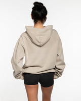 Hikari Elite Mens Hoodie - Taupe Drift (Back Round Edition)