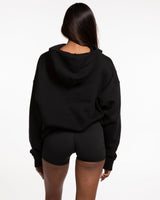 Hikari Elite Womens Hoodie - Midnight Black (Back Round Edition)