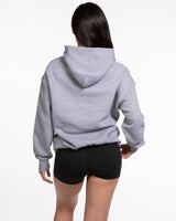 Hikari Elite Womens Hoodie - Heather Steel (Back Round Edition)