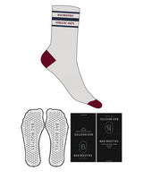 The Crew Sock - Heather - Booties - 3 Stripe - Navy - Athletic Dept - Maroon - Hexagon Grip - Navy