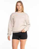 The Recycled Unisex Crewneck - Polar - Studio Lagree - Chest Arc & Back Neckline - Printed - Black