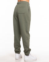 The Mens Sweatpants - Cypress - C Wickson - Left Leg Stacked - Printed - Tone on Tone
