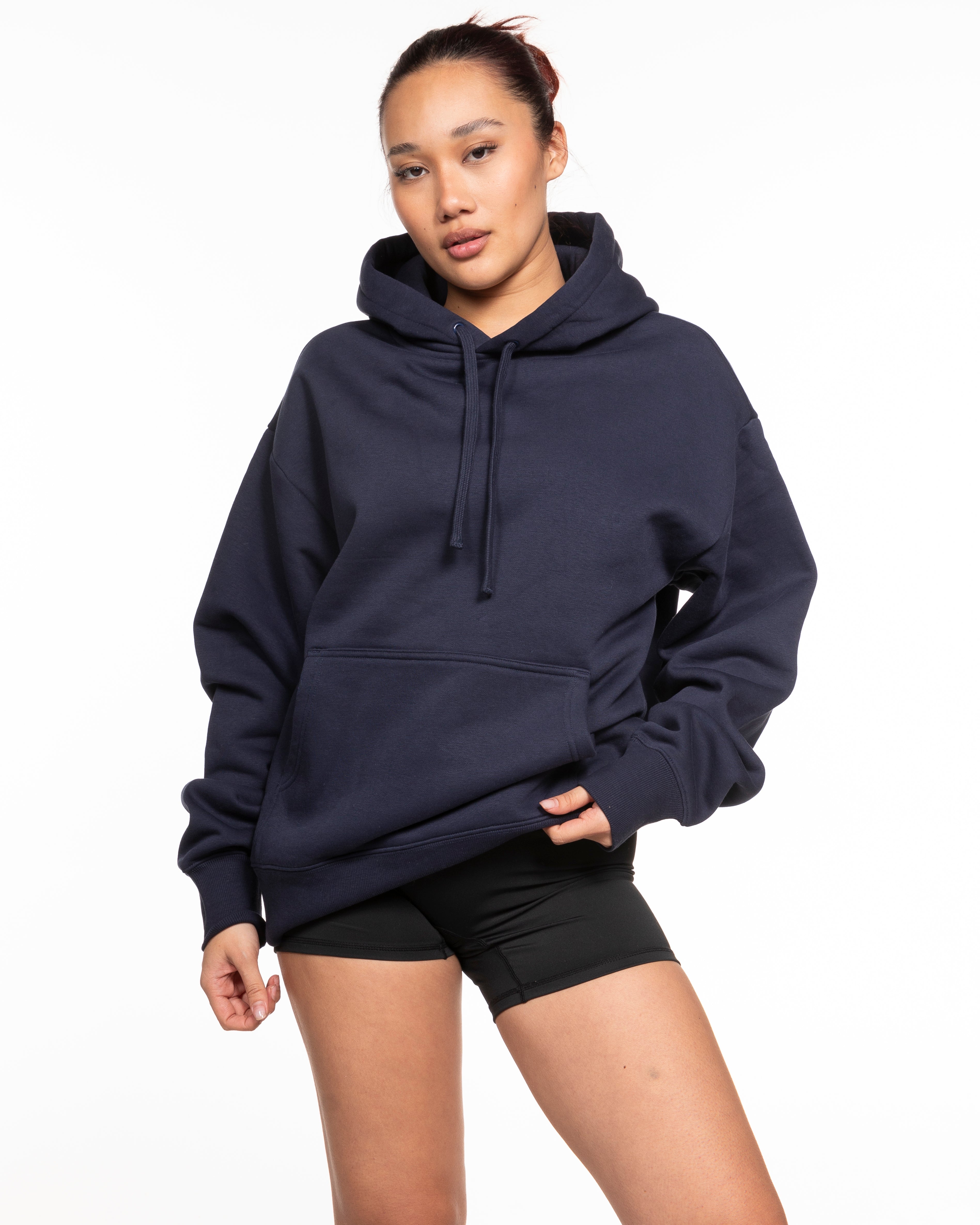 The Mens Heavyweight Hoodie - Midnight - Bartab - Left Chest & Center Back - Printed - Full Color