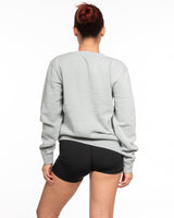 The Midweight Unisex Crewneck - Washed Sage - Varsity 2026 - Center Chest - Printed - Dark Sage