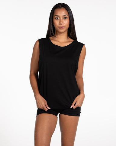 The Muscle Tank - Black