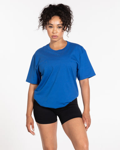 The Oversized Tee - Royal Blue
