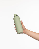 The Water Bottle - Pistachio - Bloom Pilates - Center - Printed - Black