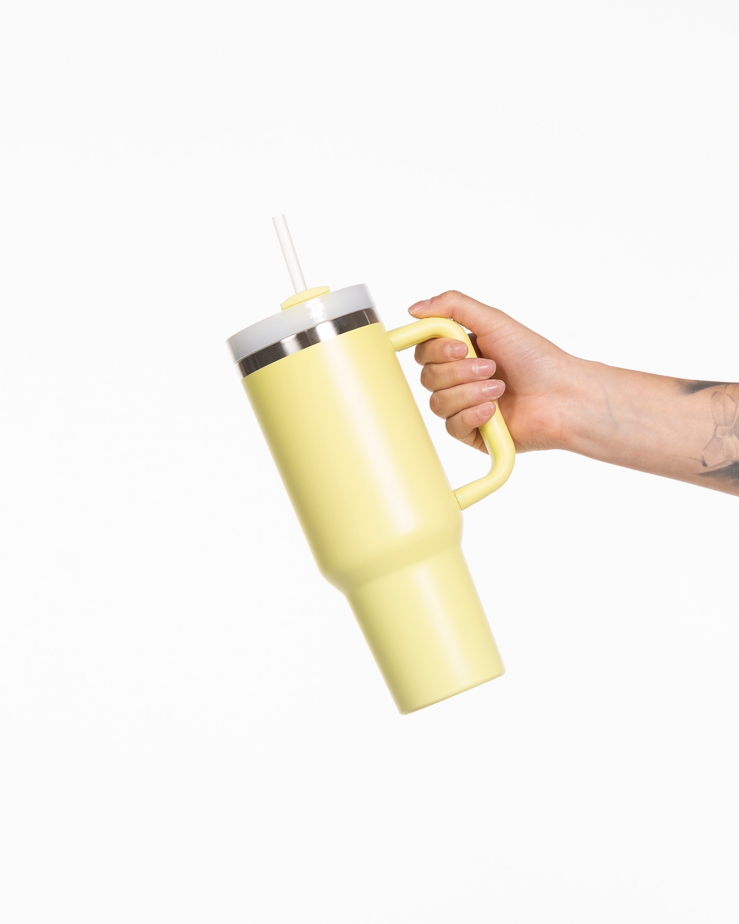 The Tumbler Cup - Lemon - The Hive - Center Body Stacked - Printed - Full Color