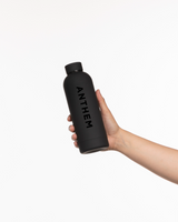 The Water Bottle - Black - Anthem Church - Center Vertical - Tone on Tone
